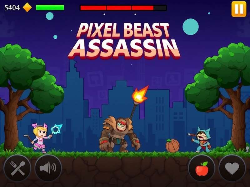 Pixel Beast Assassin Gameplay Screenshot